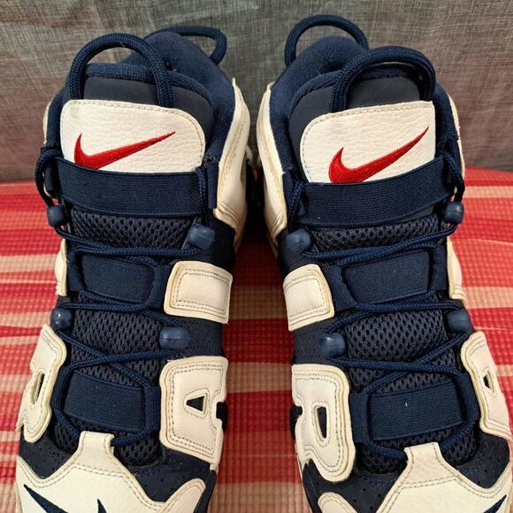 %Size 10 Men\'s 2016 Nike Air More Uptempo Olympic / A 21